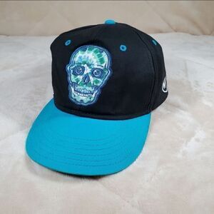 Shaun White Blue Brim Snapback Cap. Youth 4-16.